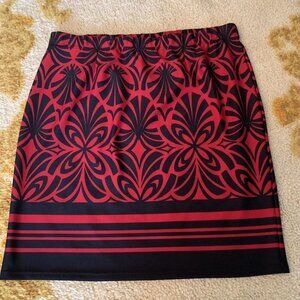 Cato. Size 22W/24W. Stretch Knee Length Skirt. Elastic Waist. B14